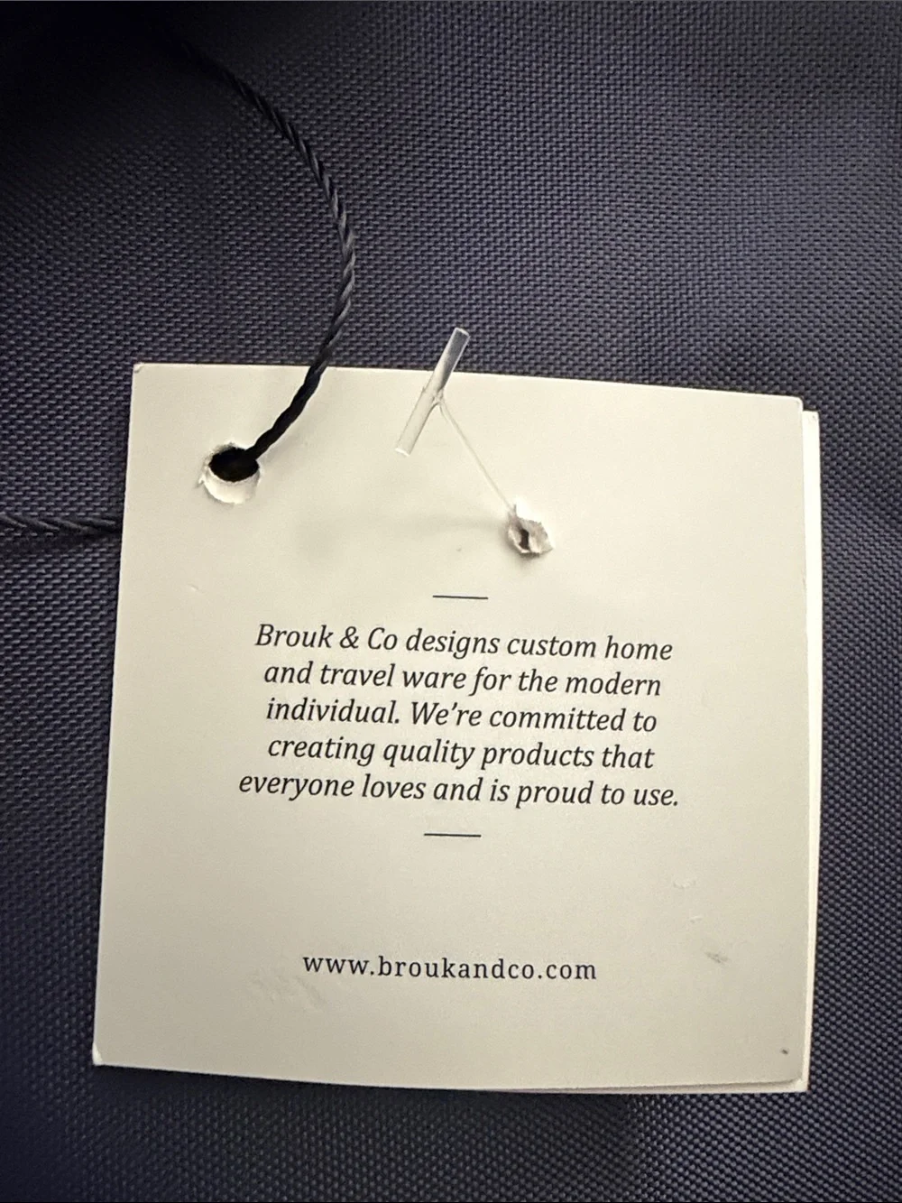 Brouk & Co sleek navy